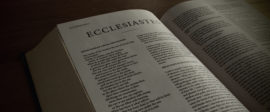 Ecclesiastes bible commentary